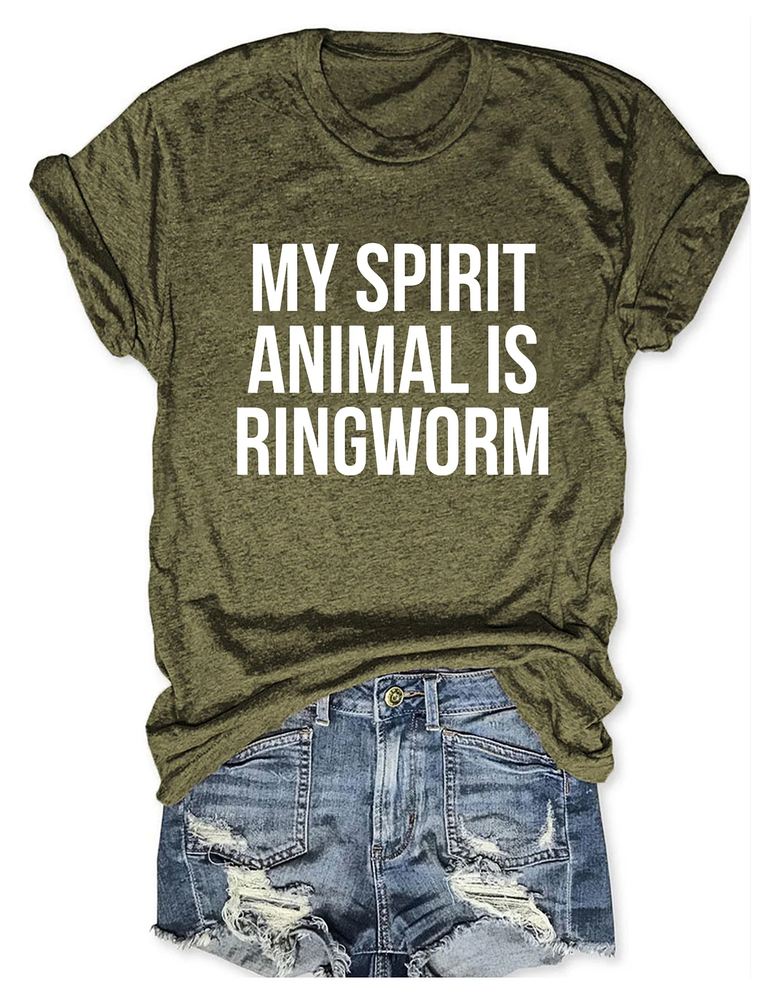 My Spirit Animal Is Ringworm T-shirt