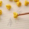 6 PACKS Creative Popcorn Erasers for Kids Back to School Student Office Exam Reward Novelty Stationery Gift Store