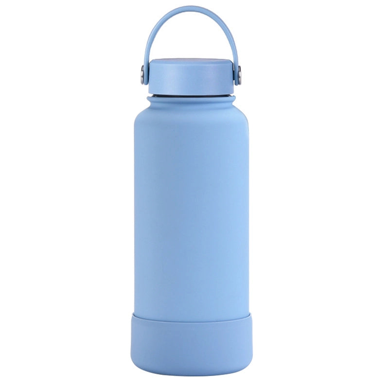 Casual Solid Color Stainless Steel Thermos Cup