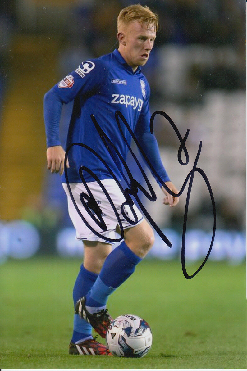 BIRMINGHAM CITY HAND SIGNED MARK DUFFY 6X4 Photo Poster painting 2.