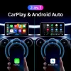 2 in 1 USB CarPlay & Android Auto Wireless Dongle Adapter Plug and Play 