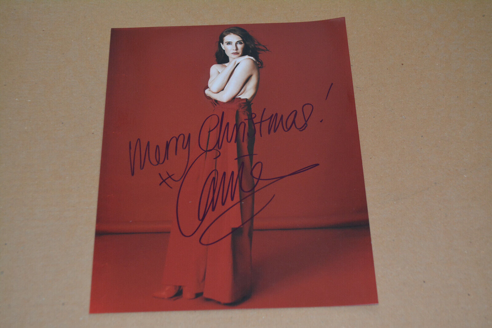 CARICE VAN HOUTEN signed autograph In Person 8x10 (20x25cm) GAME OF THRONES