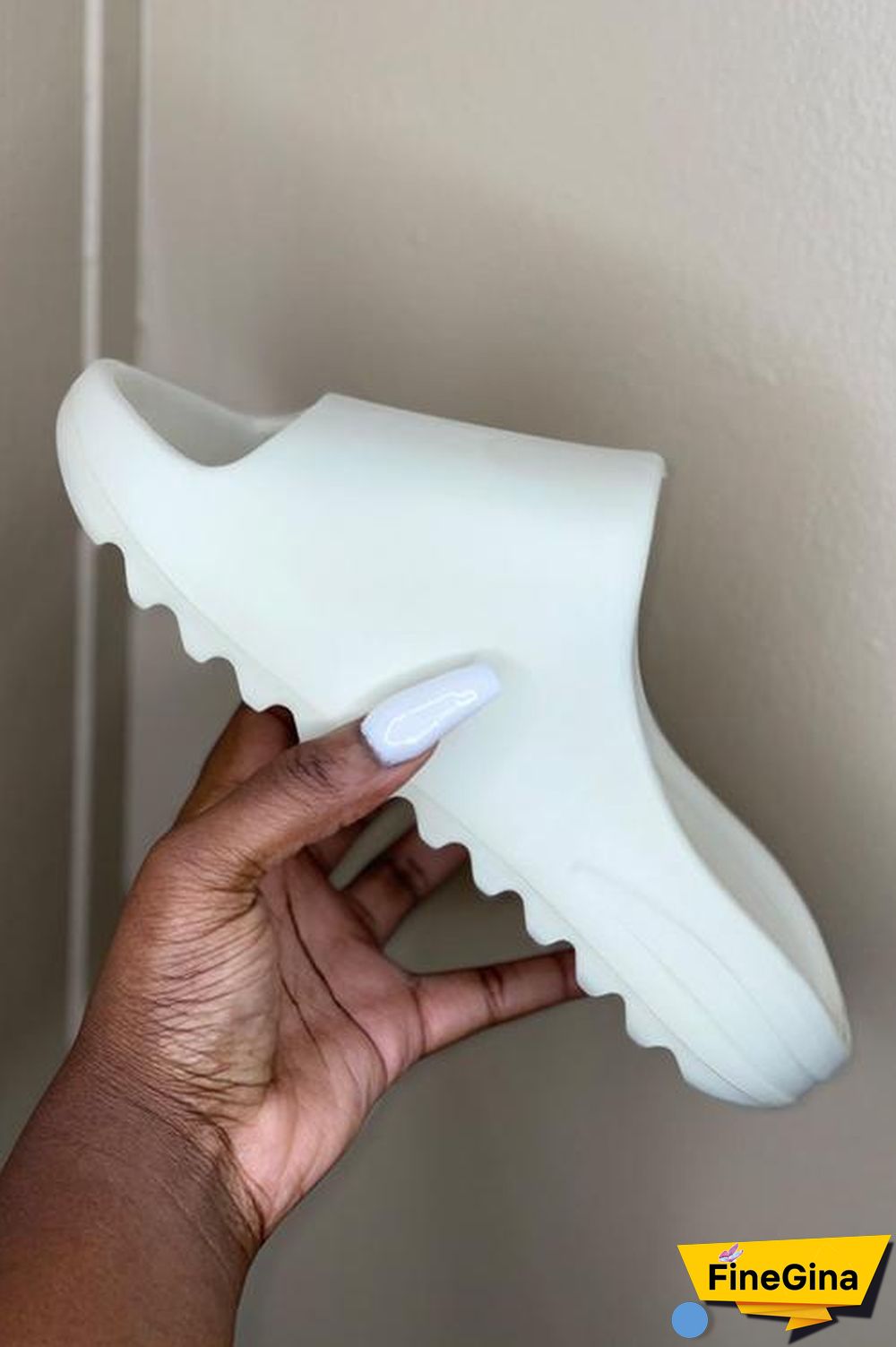 Open Toe Chunky Footbed Slippers