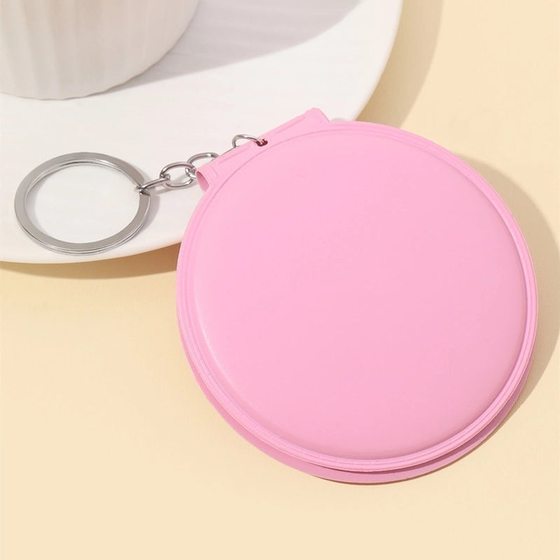 Minimalist Commute Solid Color Arylic Women’s Bag Pendant Keychain