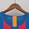 Retro 2005-06 Barcelona Long Sleeve Soccer Jersey Home