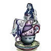 Tea Cup Princess - 11CT Stamped Cross Stitch 30*50cm/11.81*19.69in