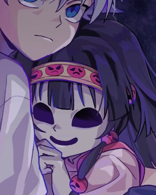

Killua Zoldyck And Neferpitou Anime – Paint By Numbers - 40*50CM, 501 Original