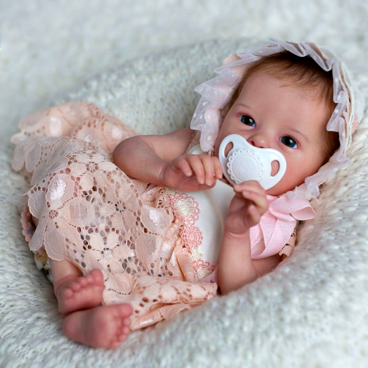 [NEW] 18" Robey Realistic Reborn Lifelike Baby Girl Doll