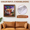 (US Only)Paint By Numbers Kit On Canvas DIY Oil Art Vacation Picture Home Decor40x40cm