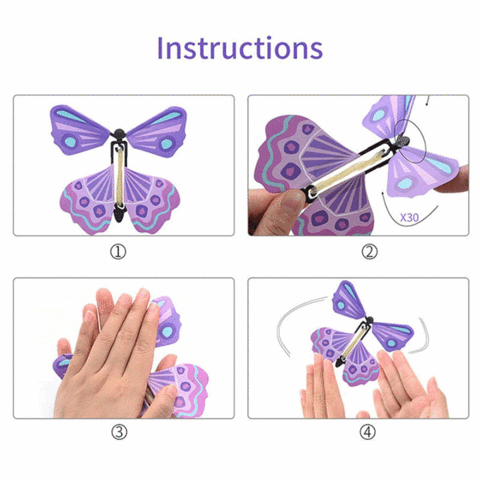 Flying Butterfly Toy