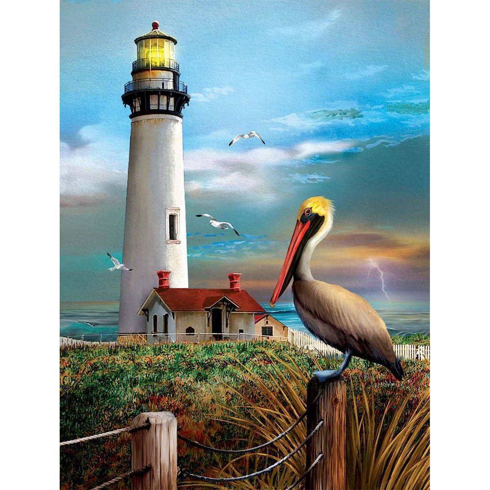 

Bird Tower - Round Drill Diamond Painting - 30*40CM, 501 Original