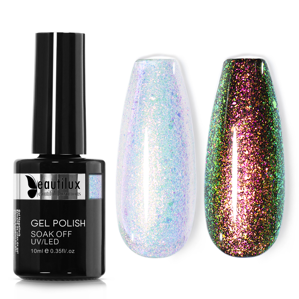 NAIL GEL GLITTER COLOR| UNICORN | AU-02