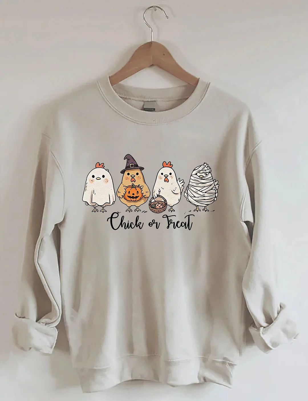 Chick Or Treat Sweatshirt