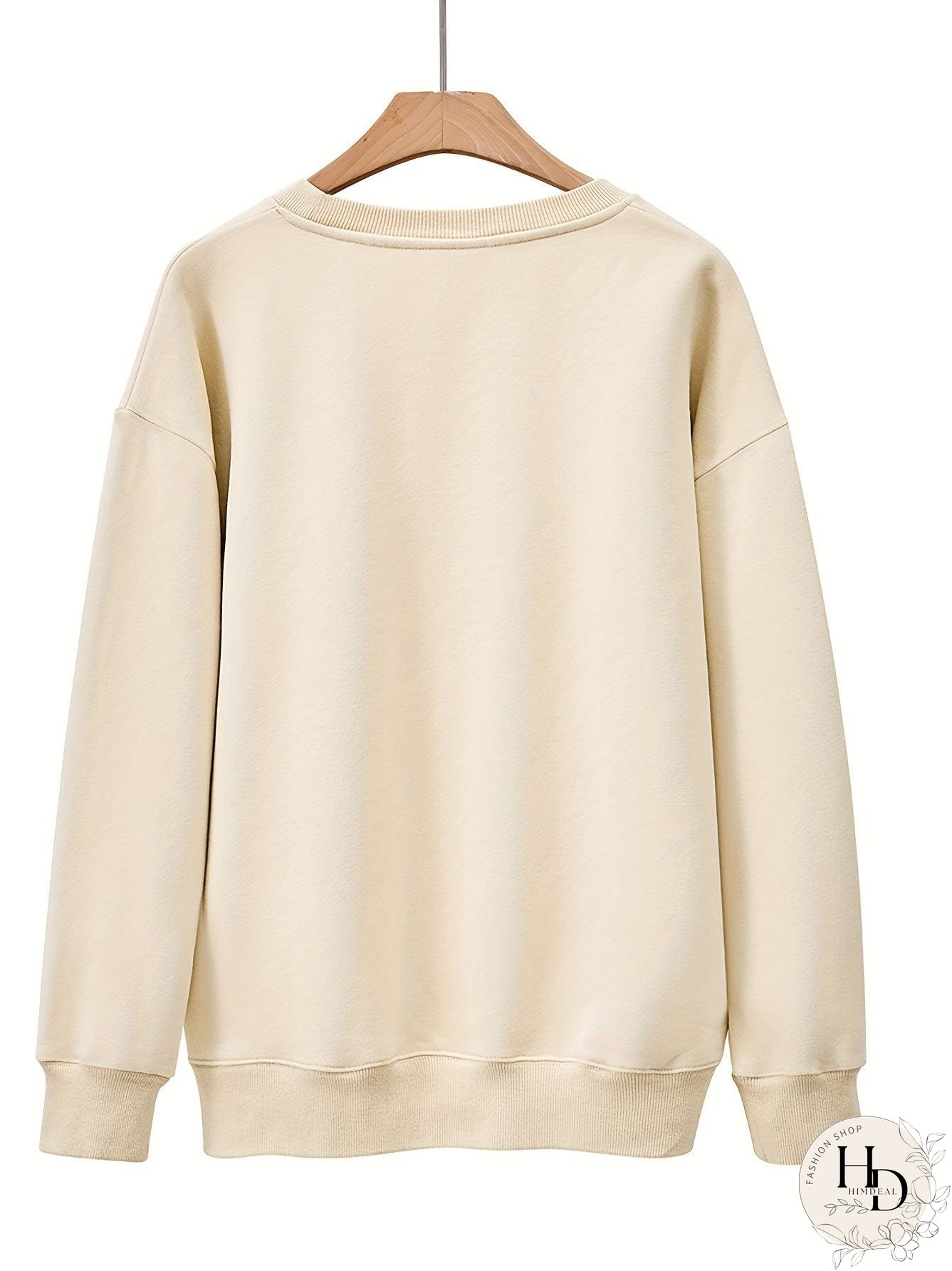 Casual Halloween Pumpkin Print Long Sleeve Crew Neck Hoodie