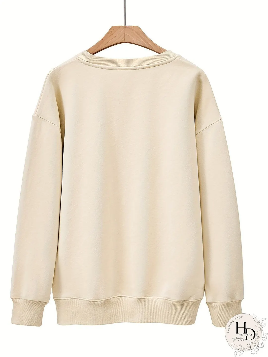 Casual Halloween Pumpkin Print Long Sleeve Crew Neck Hoodie