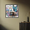 Butterfly Coffee-Crystal Rhinestone Diamond Painting(40x40cm)