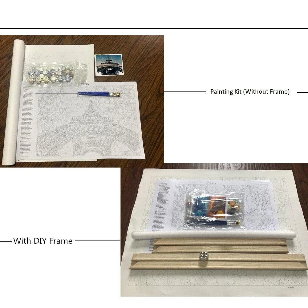 Landscape Paint By Numbers Kits UK WM587