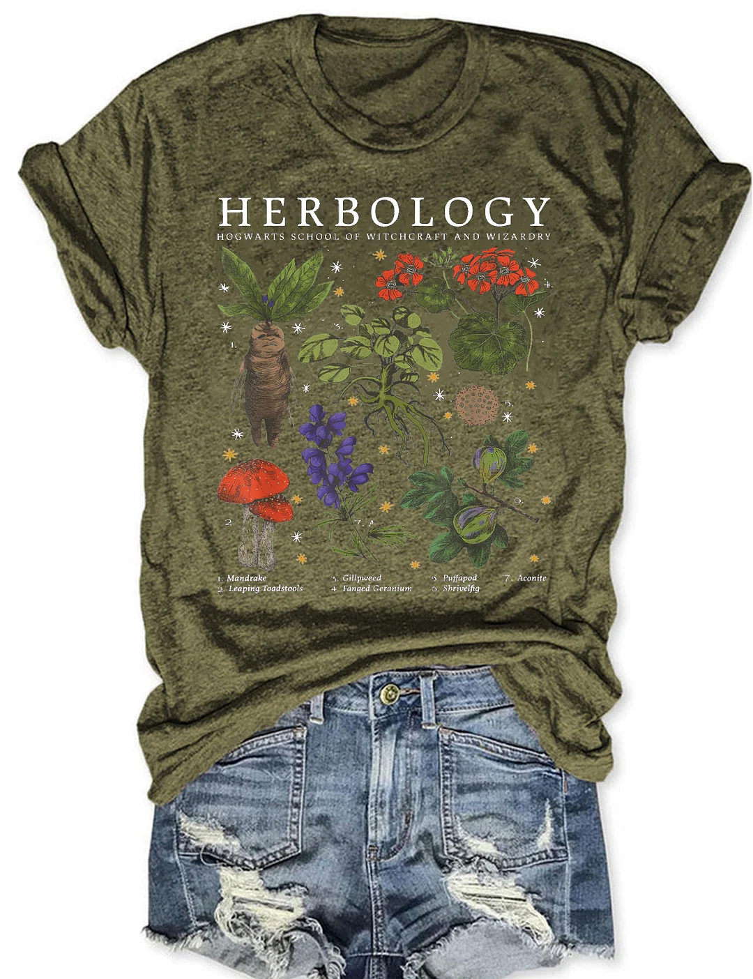 Herbology Plant T-shirt