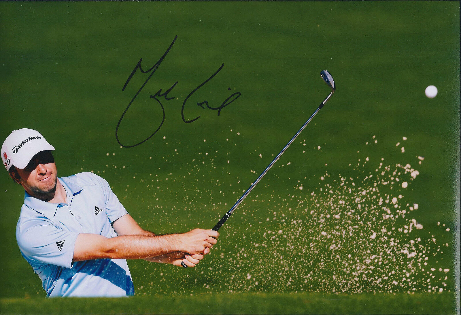 Martin LAIRD SIGNED Autograph 12x8 Photo Poster painting AFTAL COA Nationwide Golf Tour WINNER