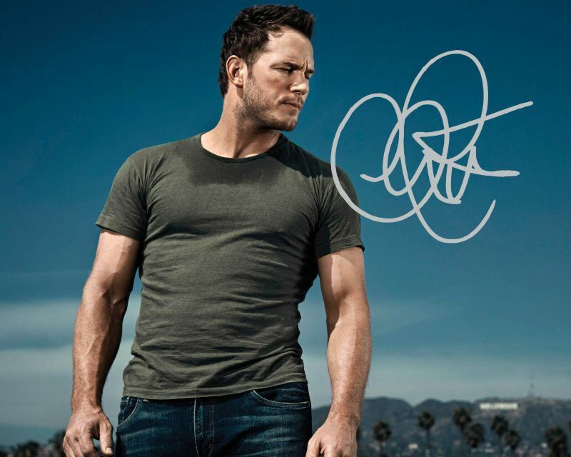 Chris Pratt Autograph Signed Photo Poster painting Print