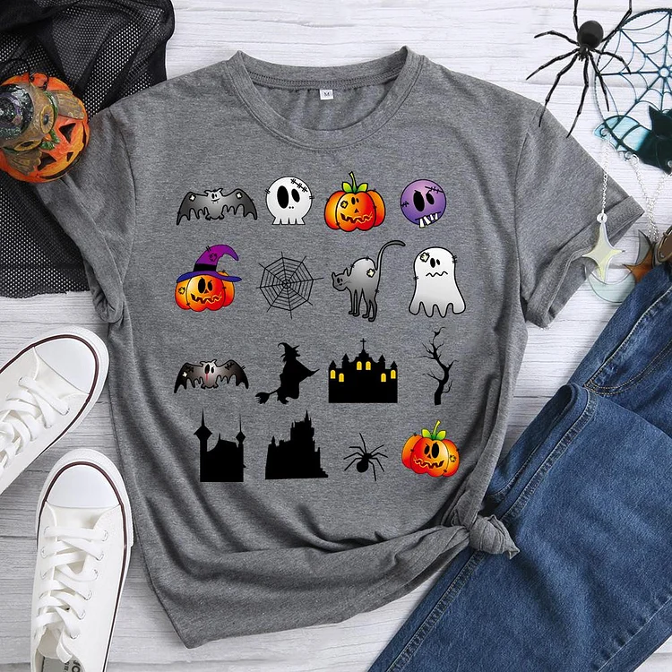 Happy Halloween T-Shirt-07227-Annaletters