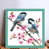 Blossom Birds Bead Embroidery Kit Pre-Printed Bead Cross stitch
