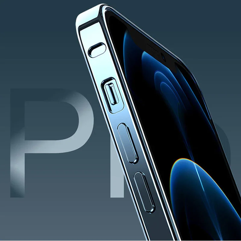 Metal Frame Apple Straight Edge Ultra-thin Protective Case