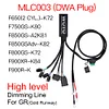 WOYO For BMW Motorcycle CAN BUS Controller Motorcycle Lamp assembly CAN bus electrical system controller Plug and Play Accessory Manager For BMW Motorrad Light  control the Increased Light by original switches
