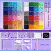 Fuse Bead Tool Set 13, 000/26, 000/39, 000 Beads, Plus an Additional 2, 000 Black And White 2.6Mm Beads , 3D Mosaic Craft Tool Set, Quality Fusible Beads Come with a Toolkit That Includes a Small Spoon And Tweezers