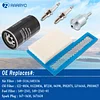 Oil Change Kit 122-0836 Oil Filter & Fuel Filter 140-3116 Air Filter with Spark Plug Replacement for Onan 5500 7000 Generators, Marquis Gold/RV QG Marquis Platinum QG EFI & HGJAA HGJAB HGJAC