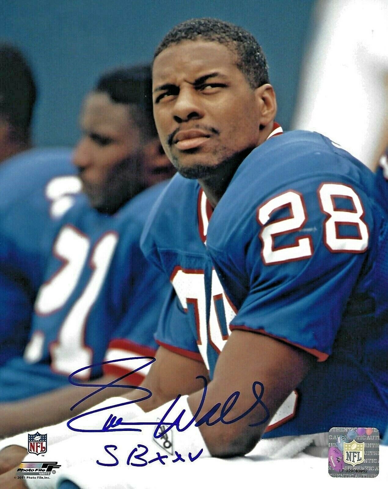 Autographed Everson Walls New York Giants Autographed 8x10 Photo Poster painting - w/COA