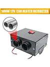 12V/24V Car Vehicle Heater Fast Heating Windscreen Demister Winter Warmer
