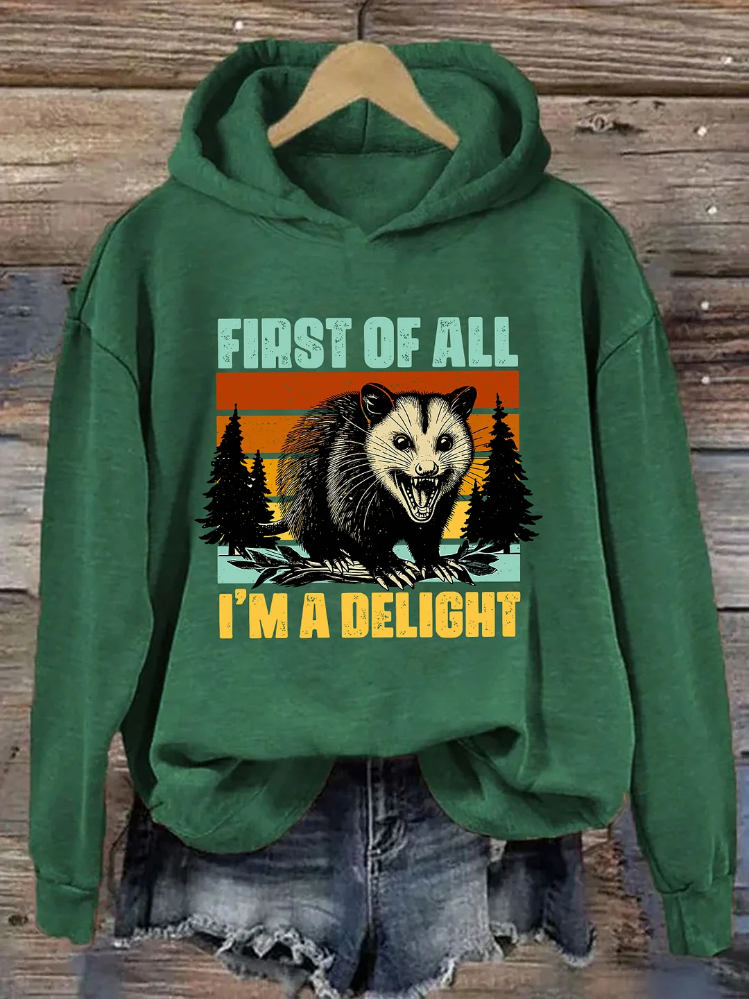 First Of All I'm A Delight Hoodie