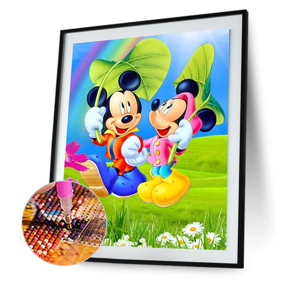 Full Round Diamond Painting 30*40cm - Mickey Mouse
