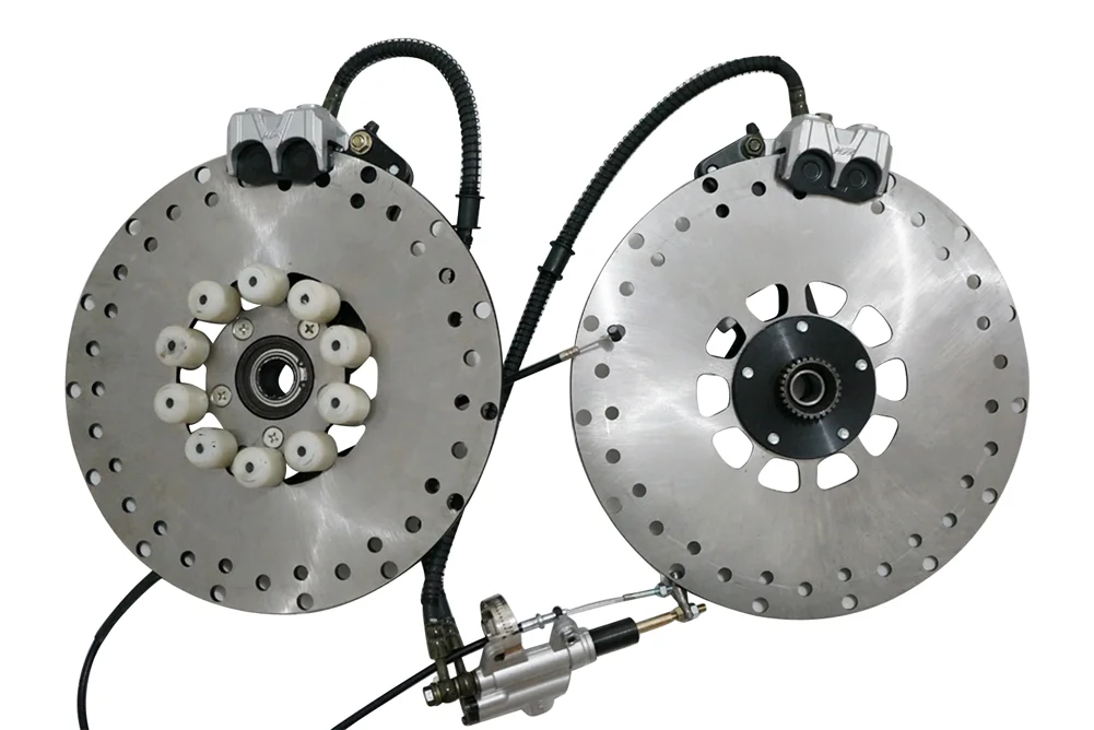 CJ750 Double disc front disc brake