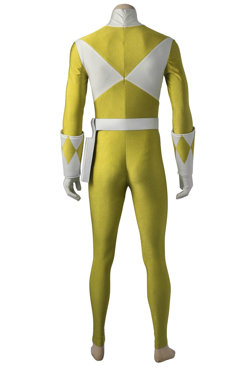 Mighty Morphin Yellow Power Rangers Tiger Ranger Womens Cosplay 