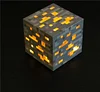 Minecraft Torch Lamp Rechargeable Torch Diamond Mining Lamp Color Changing Bottle LED Night Light, USB Rechargeable, Handheld or Wall Mounted Lighting Toy Gift for Costume Cosplay