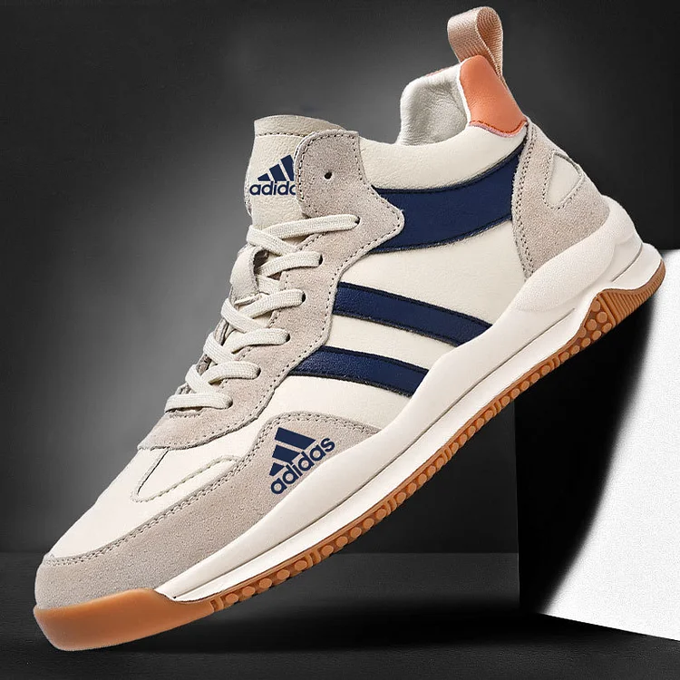 Adidas Leather Sports Shoes for Outdoor Activities