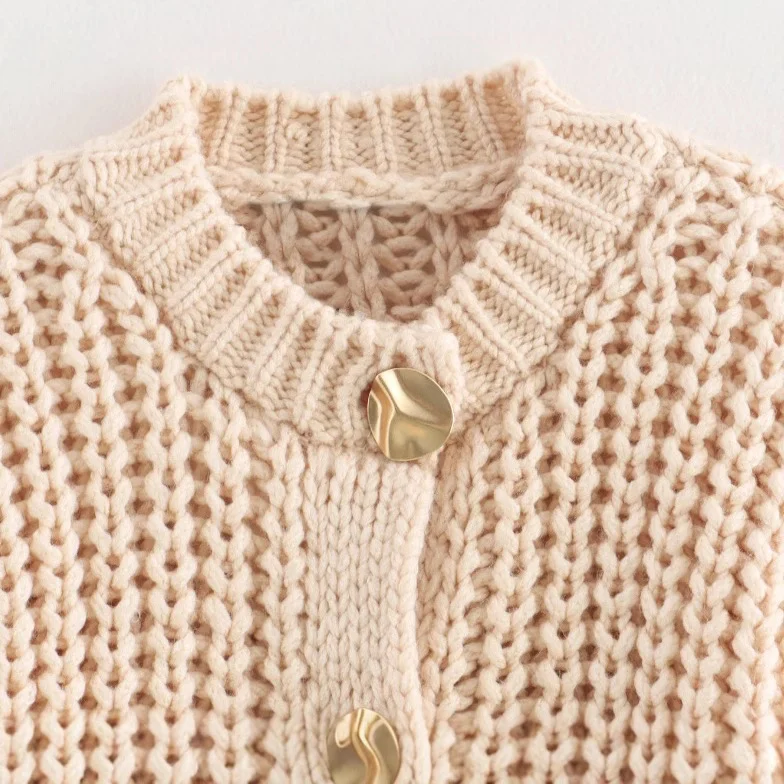 Nigikala Nigikala Women's Clothing INS Burst Lazy Fashion Casual Knitted Cardigan Sweater