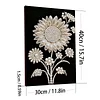 DIY Pearl Painting Sunflower for Home Wall Decor(30x40cm)