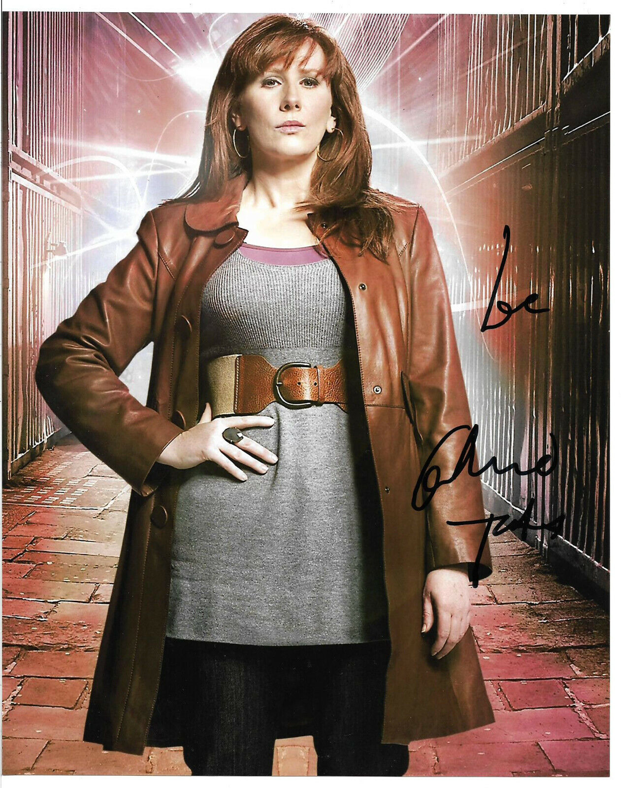 Catherine Tate Authentic Signed 8x10 Photo Poster painting Autographed, Dr. Who, Donna Noble