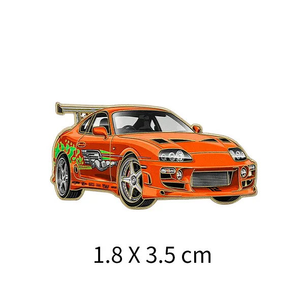 Foto del pin Rayo Veloz Naranja