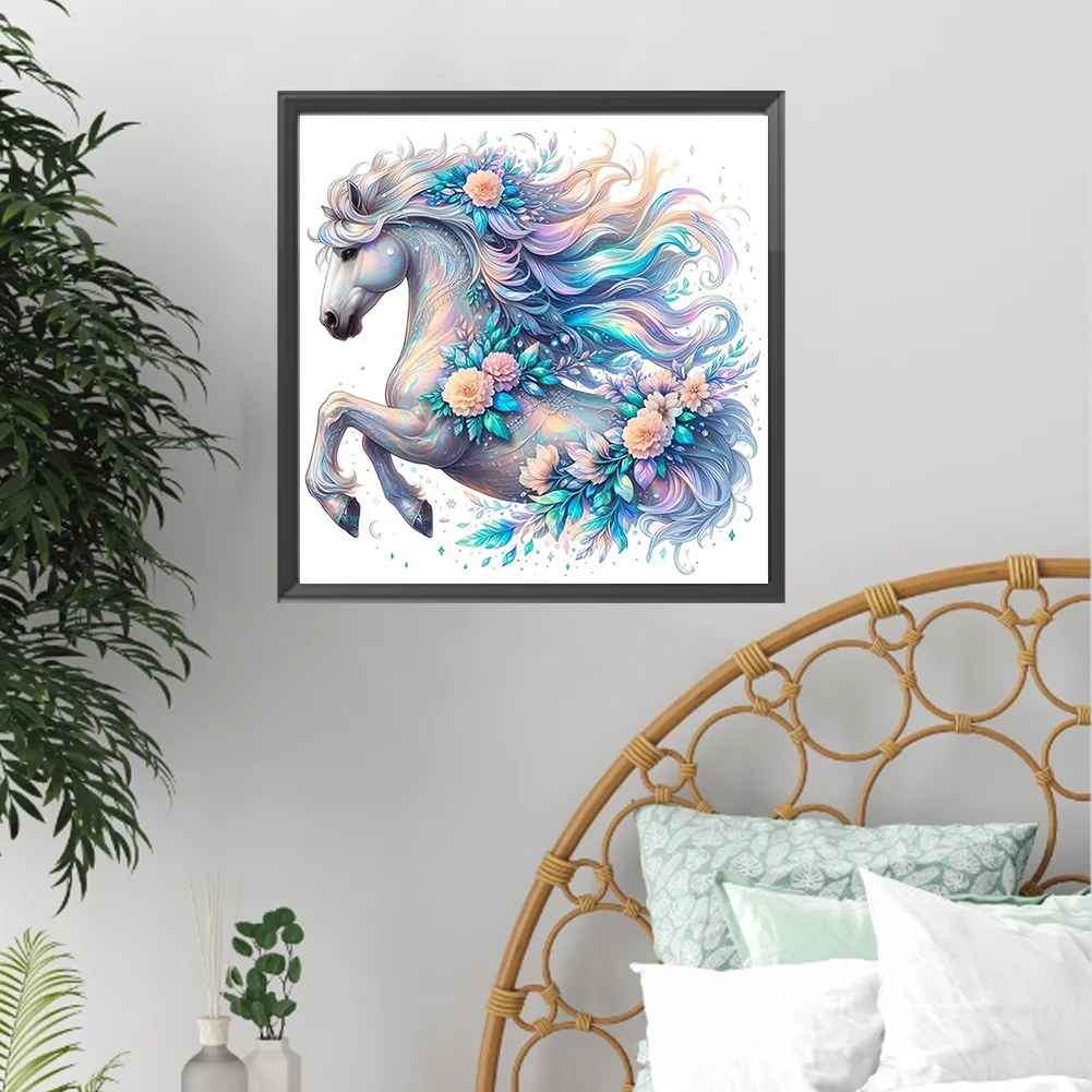 Diamond Painting - Full Square Drill - Horse(Canvas|35*35cm)