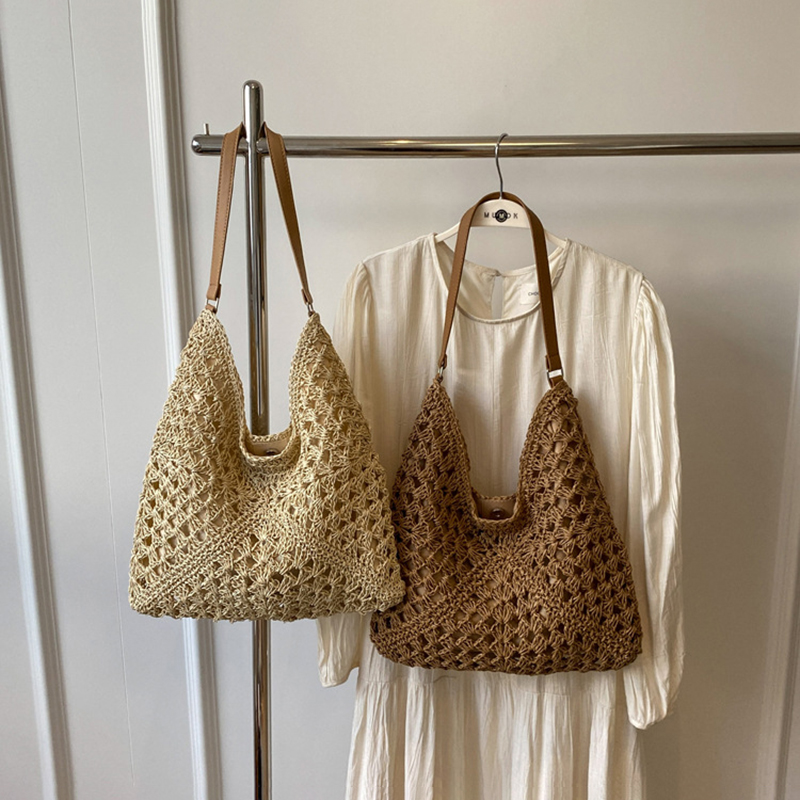 Ethnic Bohemian Solid Color Retro Bag