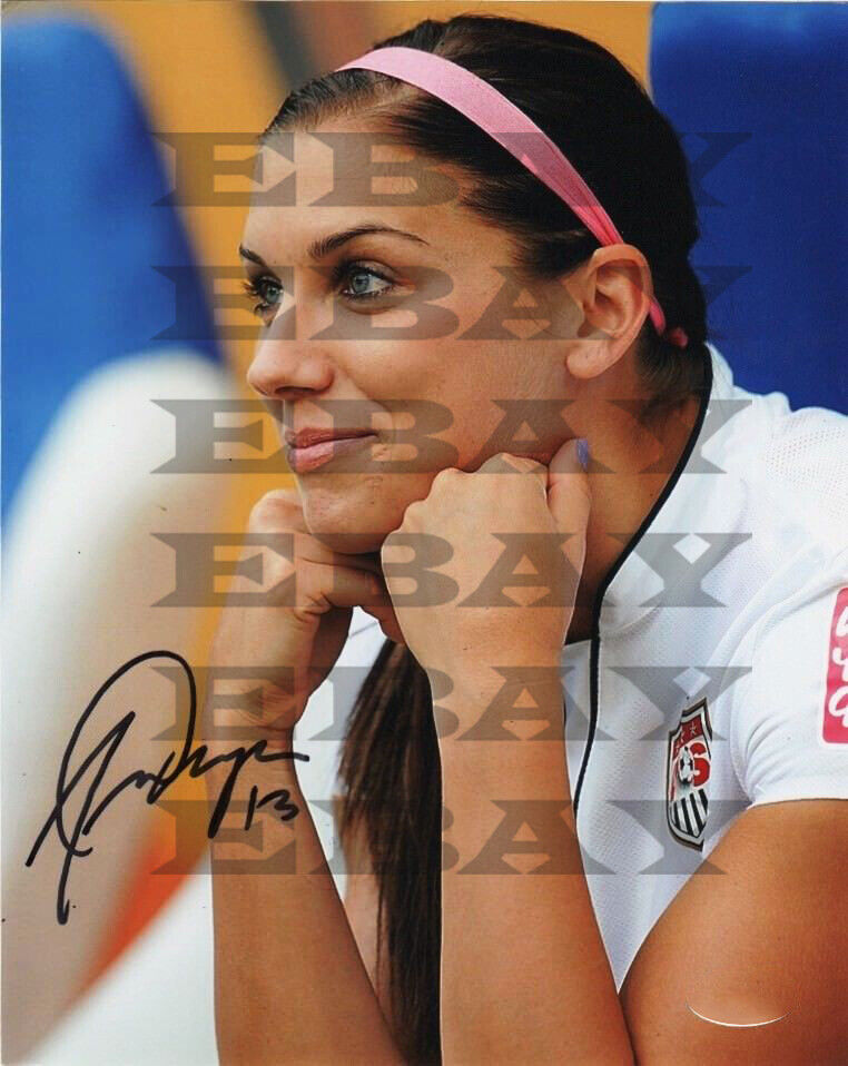 Alex Morgan World Cup Signed Autographed 8x10 Photo Poster painting Reprint