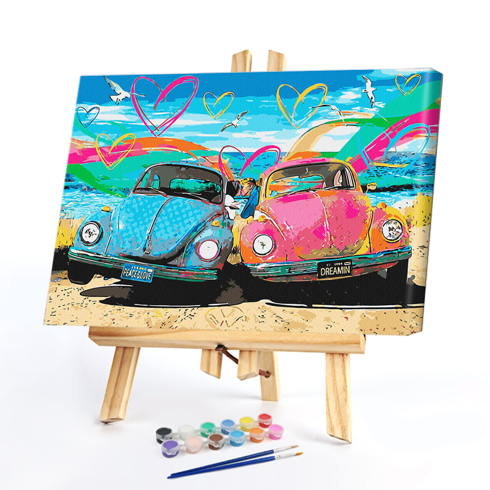 

40*50CM Paint By Numbers-Butterfly Garden, 501 Original