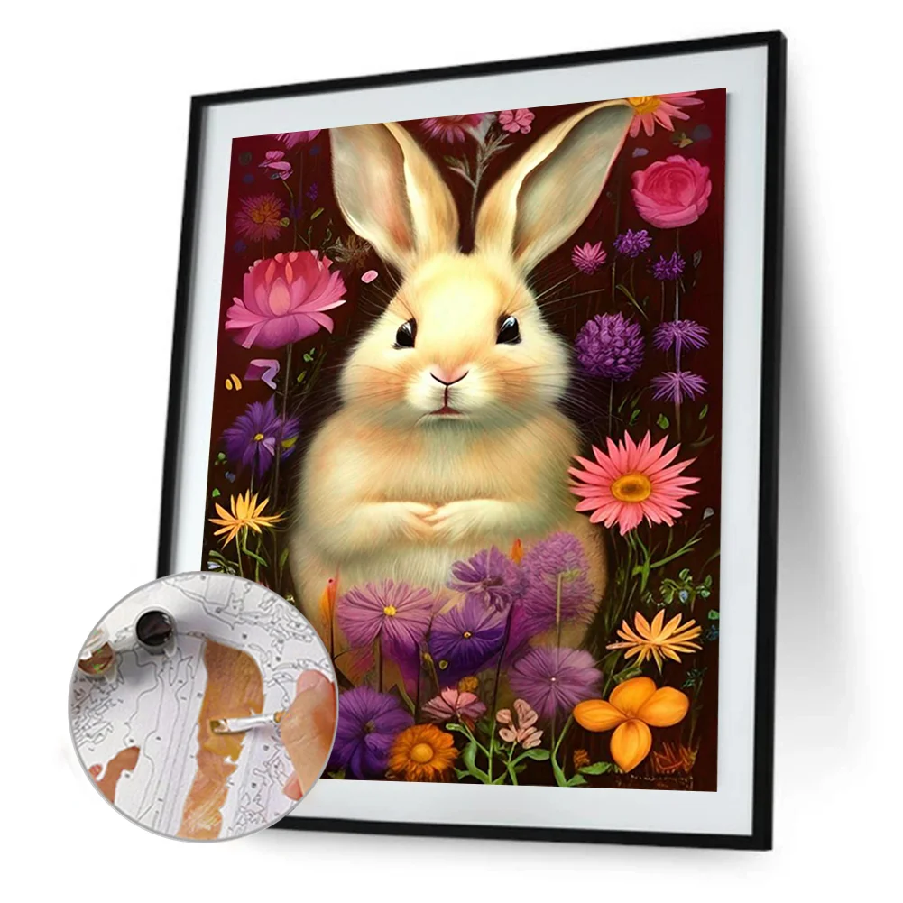 DIY Paint By Number 40*50cm - Rabbit