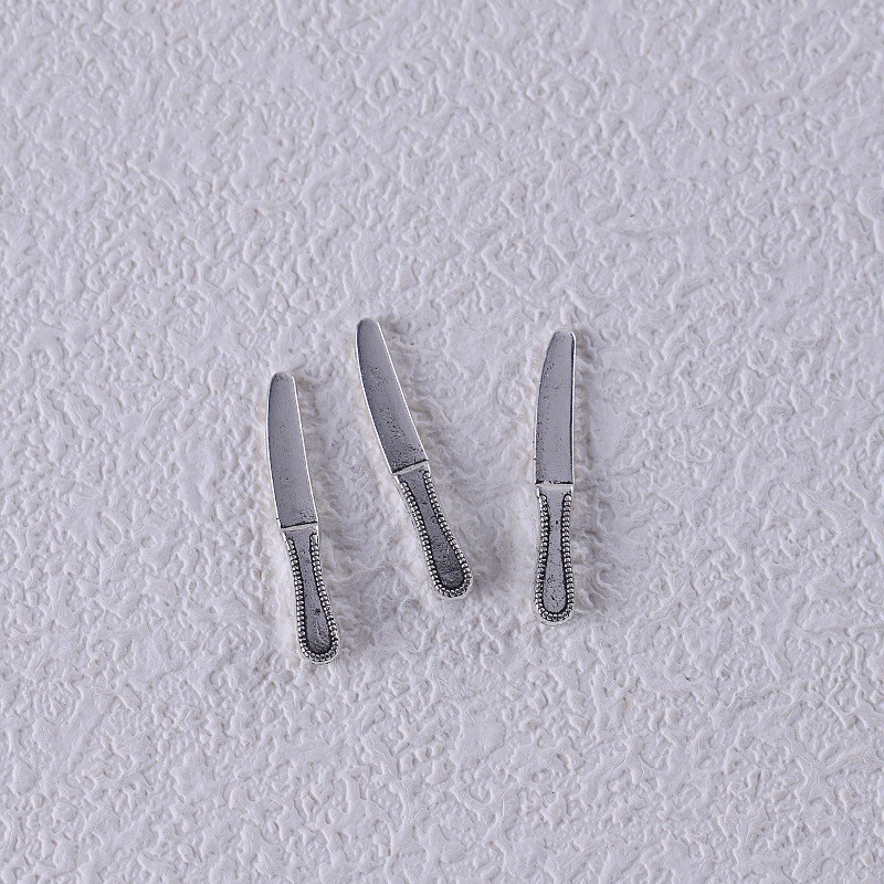 Mini Cutlery Resin Charms Set