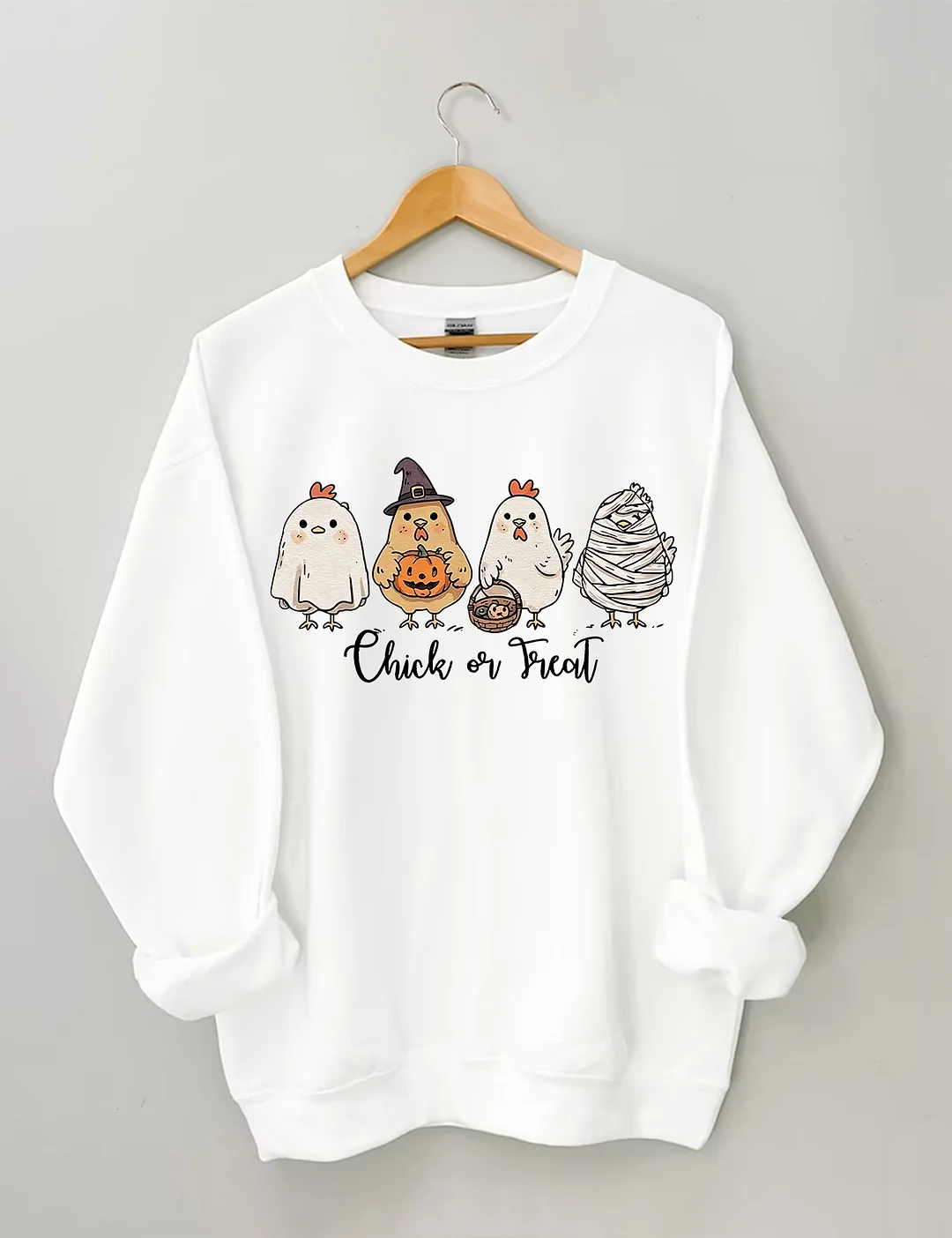Chick Or Treat Sweatshirt
