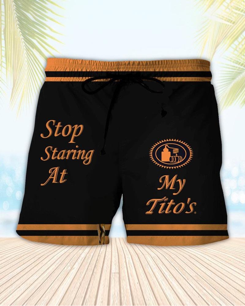 Men's Casual Print Shorts-032518